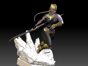 Lady Thanos 3D प्रिंट मॉडल