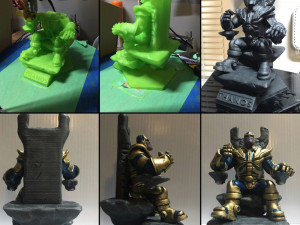 Thanos Figurine 3D Принт Модель
