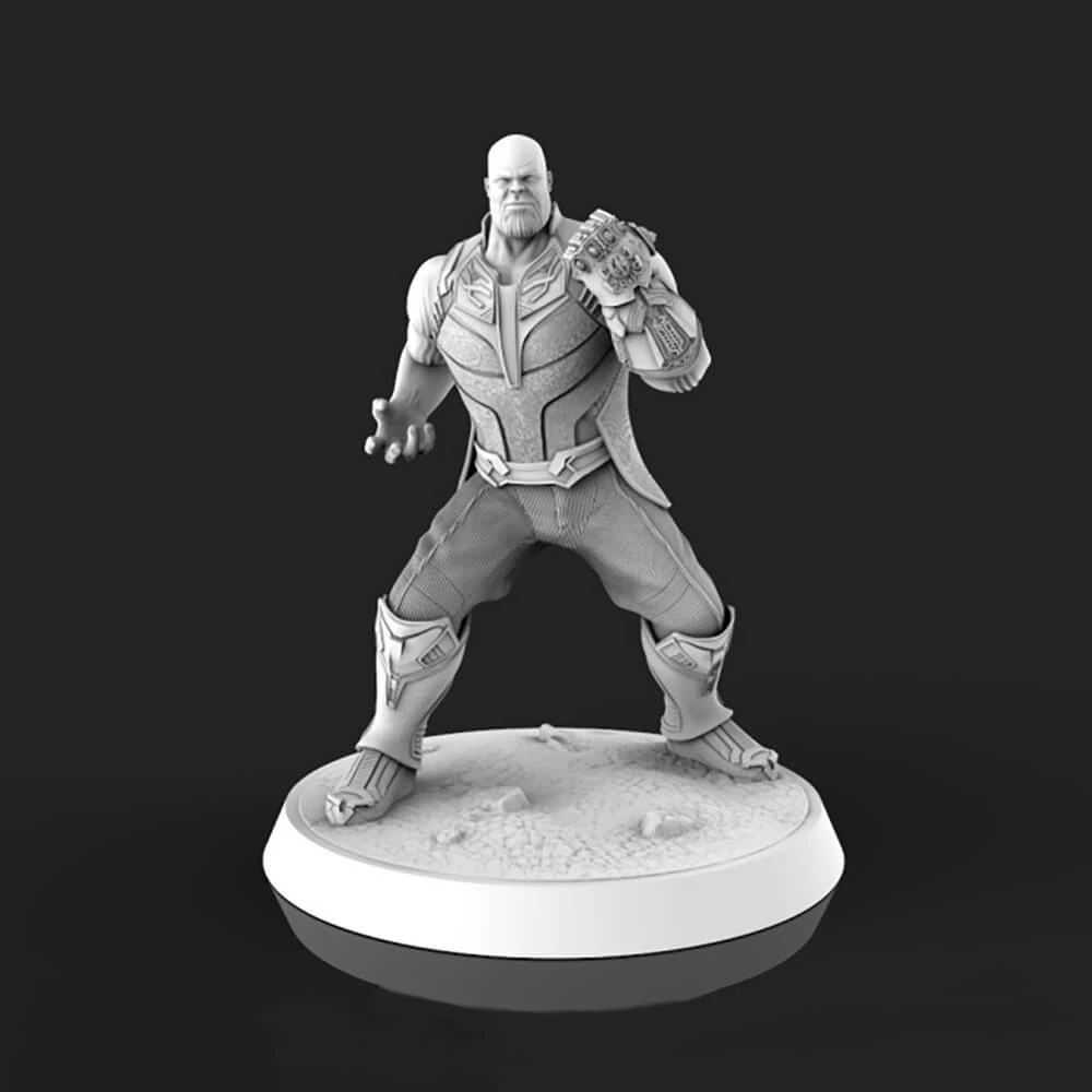 Thanos 3D Print Model .c4d .max .obj .3ds .fbx .stl .blend 