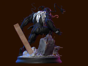 Venom 3D Print Model