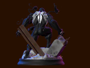 Venom 3D Print Model
