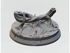 Venom Bust 3D Print Model