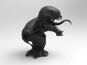 Venom Bust 3D Print Model