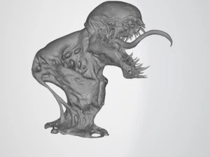 Venom Bust 3D Print Model