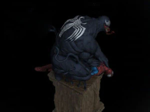 Venom vs Spiderman 3D Print Model