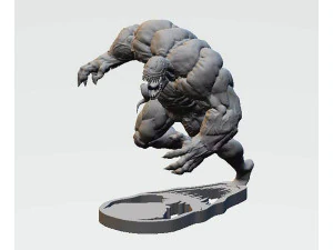 Venom Statue 3D Print Model