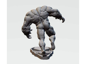 Venom Statue 3D Print Model