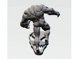 Venom Statue 3D Print Model