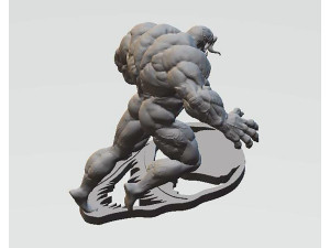 Venom Statue 3D Print Model