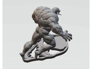 Venom Statue 3D Print Model