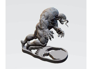 Venom Statue 3D Print Model