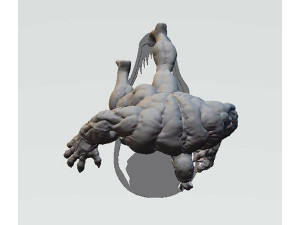 Venom Statue 3D Print Model