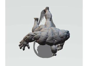 Venom Statue 3D Print Model