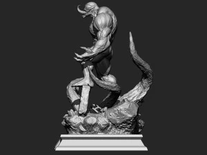 Venom Diorama 3D Print Model