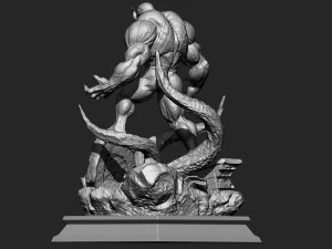 Venom Diorama 3D Print Model