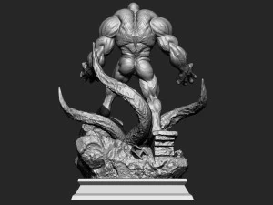 Venom Diorama 3D Print Model