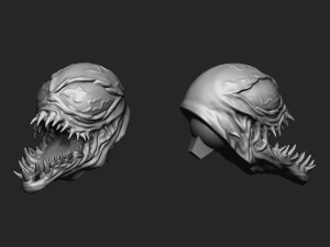 Venom Diorama Modelo de Impressão 3D
