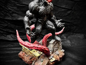 Venom Diorama 3D Print Model