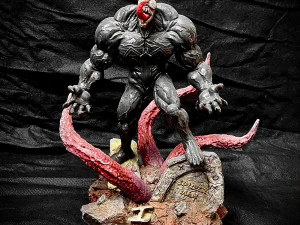 Venom Diorama 3D Print Model