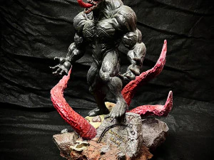 Venom Diorama 3D Print Model