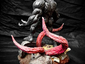 Venom Diorama 3D Print Model