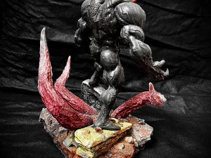 Venom Diorama 3D Print Model