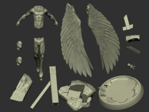Vulture Adrian Toomes 3D 프린트 모델