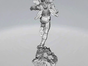 War Machine 3D Print Model