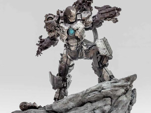 War Machine Figure Modèles 3D en vedette