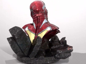 Iron Man Bust Modèles 3D en vedette