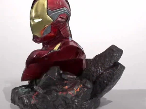 Iron Man Bust 3D Print Model