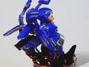 Бюст рятувальних перечників 3D Принт Модель