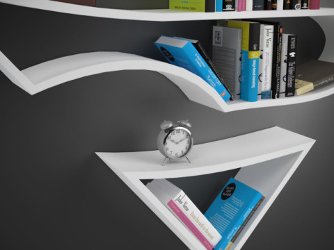 Superman Shelves 3D Print Model