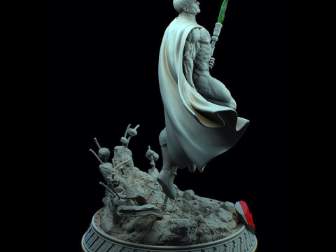 Superman Statue 3D Print Model