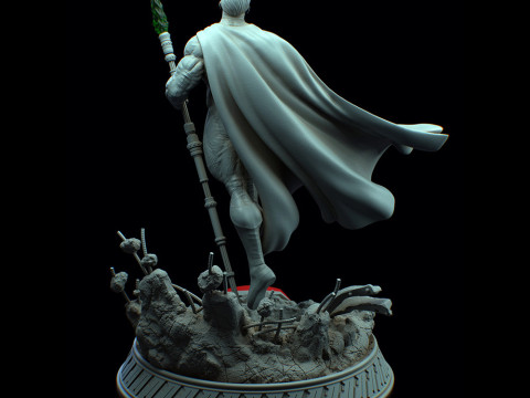 Superman Statue 3D Print Model