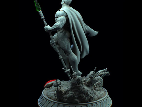 Superman Statue 3D Print Model