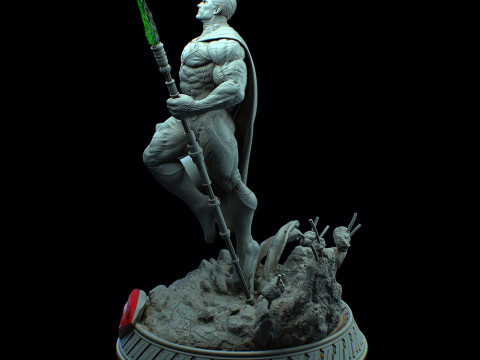 Superman Statue 3D Print Model
