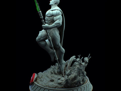 Superman Statue 3D Print Model