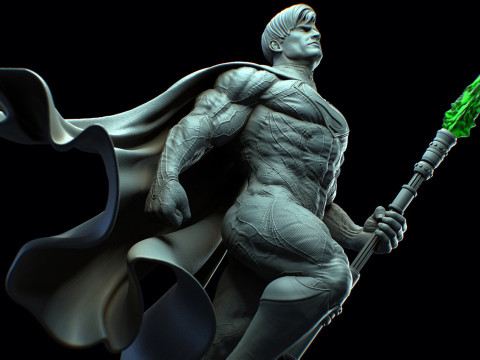 Superman Statue 3D Print Model