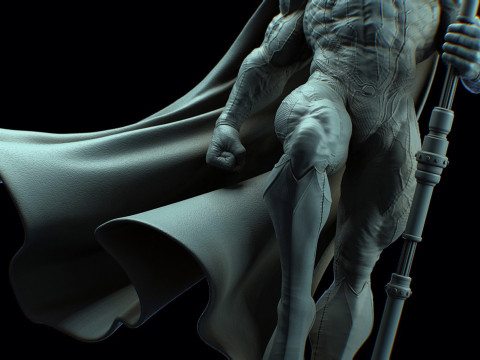 Superman Statue 3D Print Model