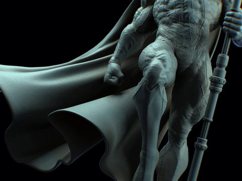 Superman Statue 3D Print Model