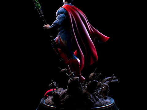 Superman Statue 3D Print Model