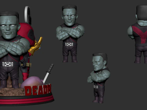 Deadpool Chibi 3D Print Model