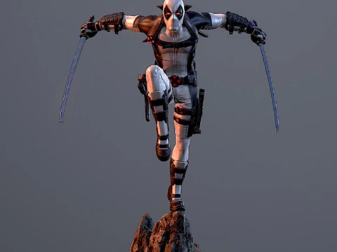 死侍 X 特攻队 3D 打印模型