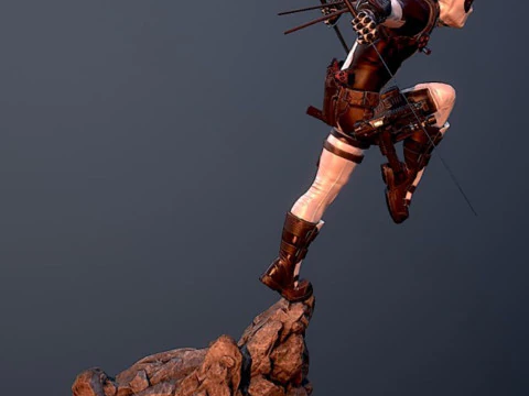 Deadpool X-Force 3D Print Model