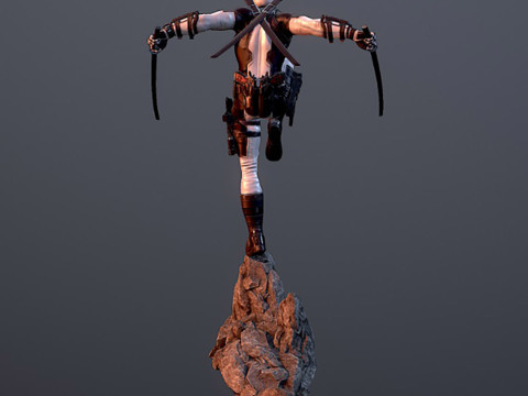 Deadpool X-Force Modello di stampa 3D