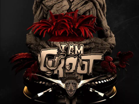 Groot Bust 3D Print Model