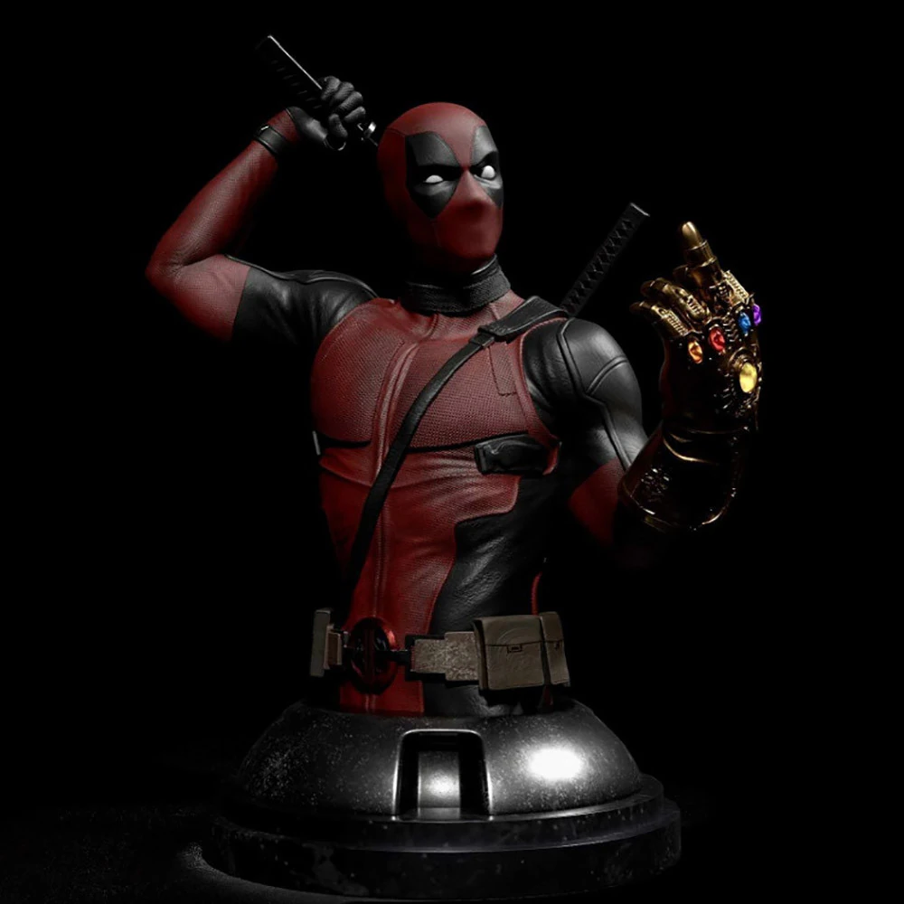 Deadpool Infinity Gauntlet 3D Print Model .c4d .max .obj .3ds .fbx .stl .blend 
