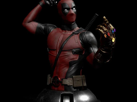 死侍无限手套 3D 打印模型