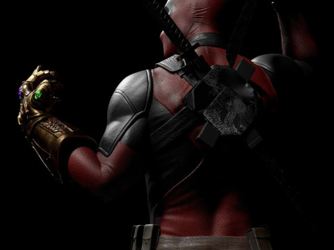 Deadpool Infinity Gauntlet Modelo de Impressão 3D